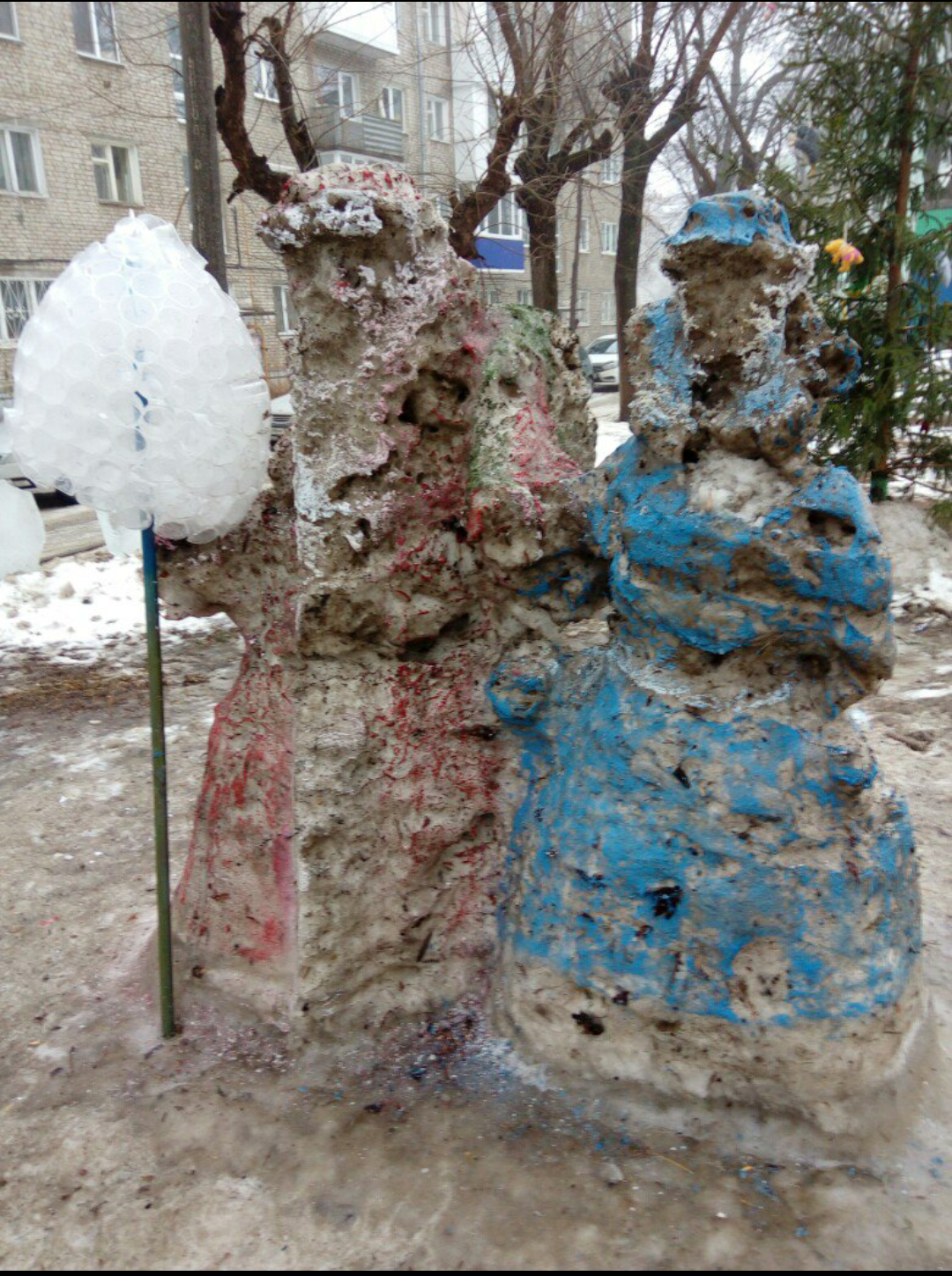 New Year's Crypot - Kripota, Father Frost, Snow Maiden