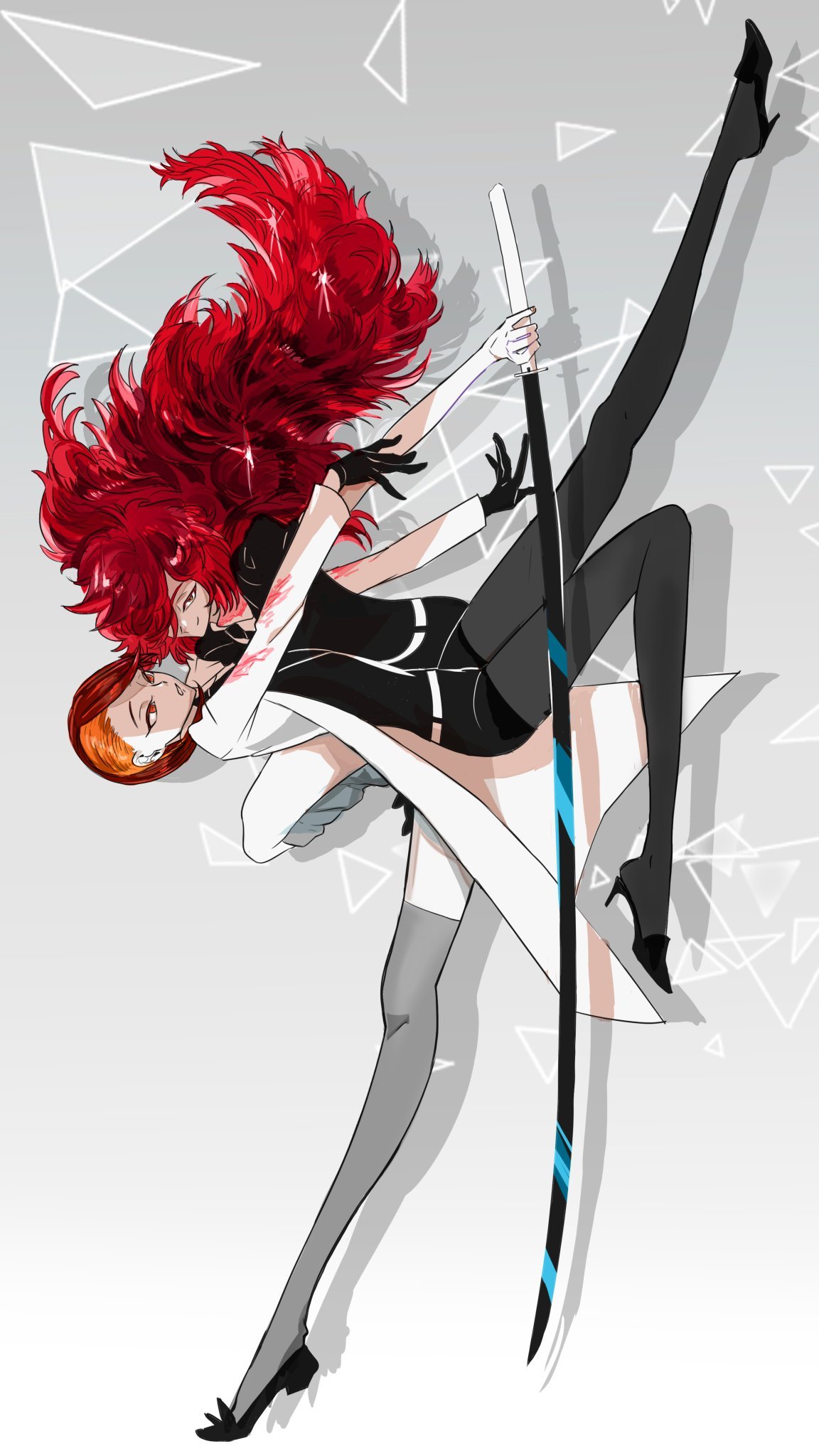 Rutile & Padparadscha - Anime art, , , Houseki no kuni, Anime