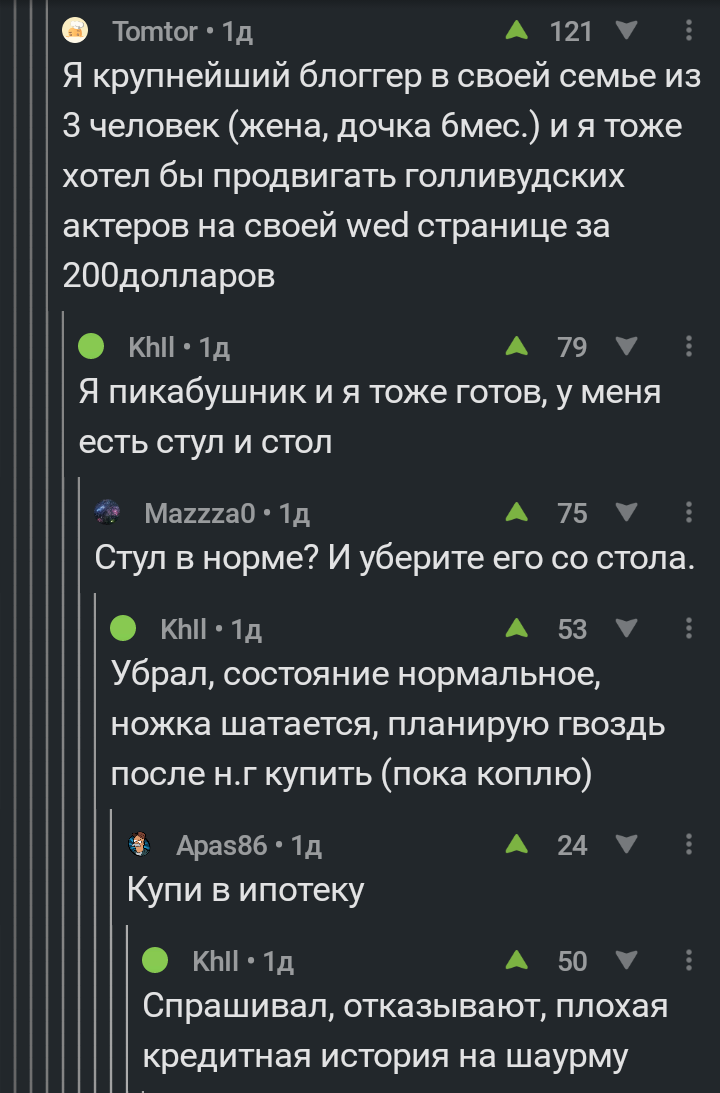 Красиво жить не запретишь ) - Комментарии, Комментарии на Пикабу, Пикабу, Есть хочется, Голод