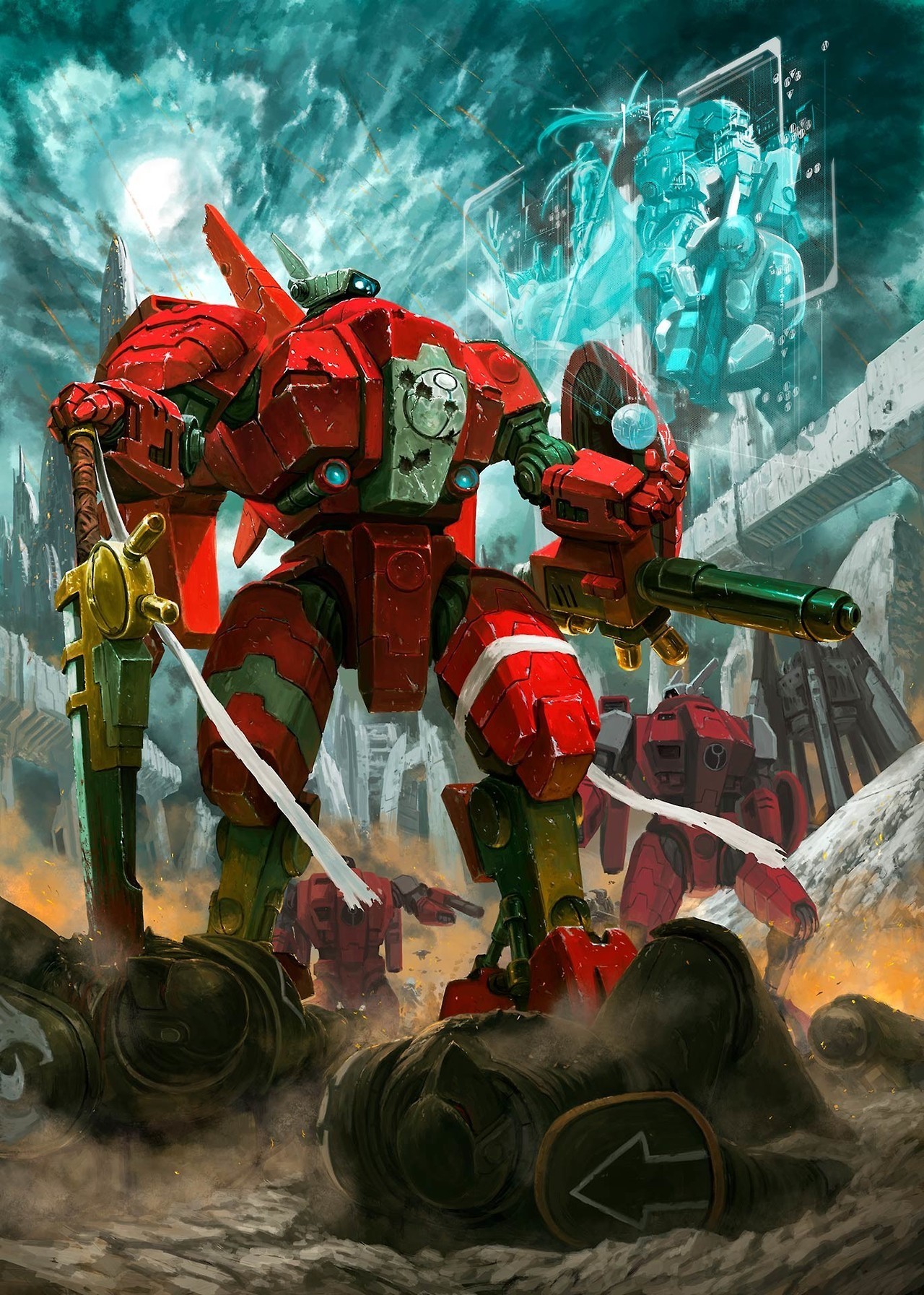 Farsight - Warhammer 40k, Wh Art, Tau, Арт