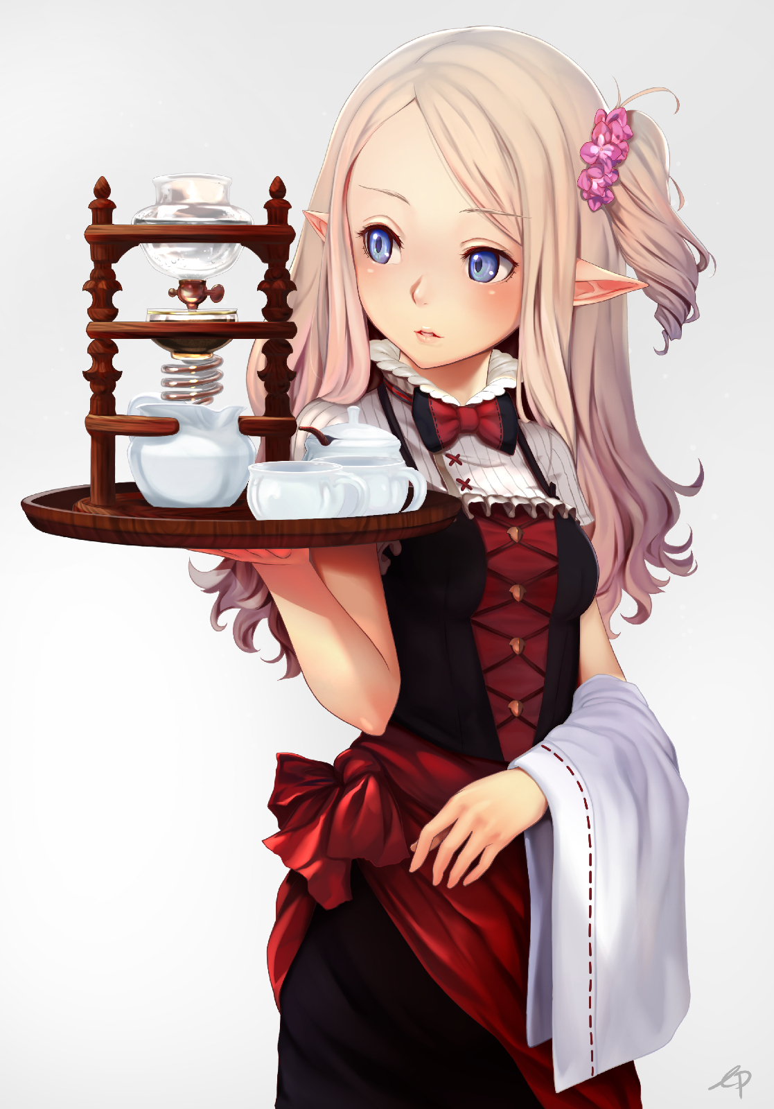 Waiter - Anime art, Anime, Anime original, 