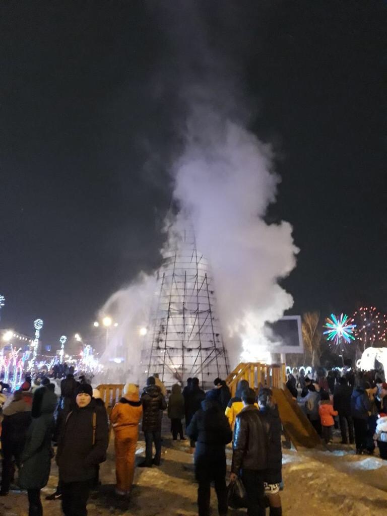 New Year on Sakhalin)) - New Year, , Christmas trees, Longpost