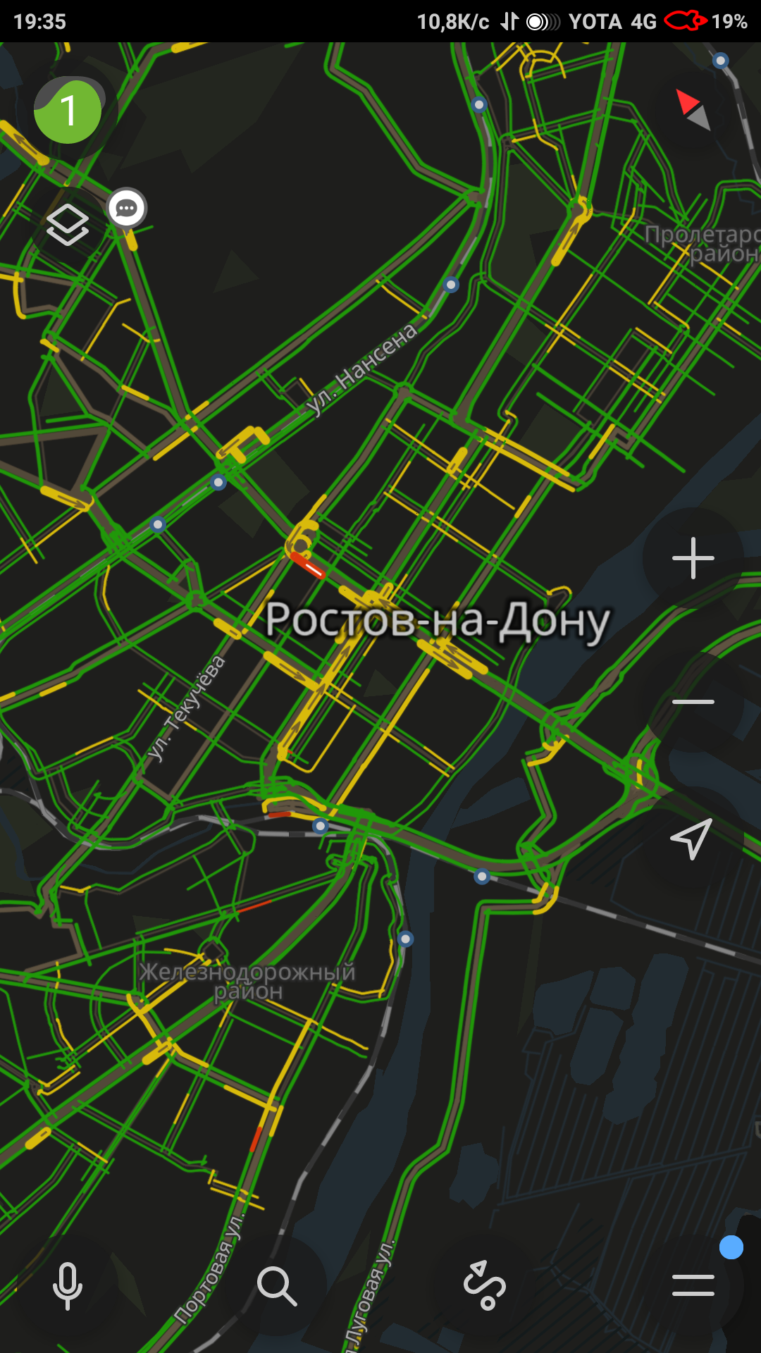 Evening of January 1, Rostov - My, Rostov-on-Don, New Year, 1st of January, Traffic jams, Road