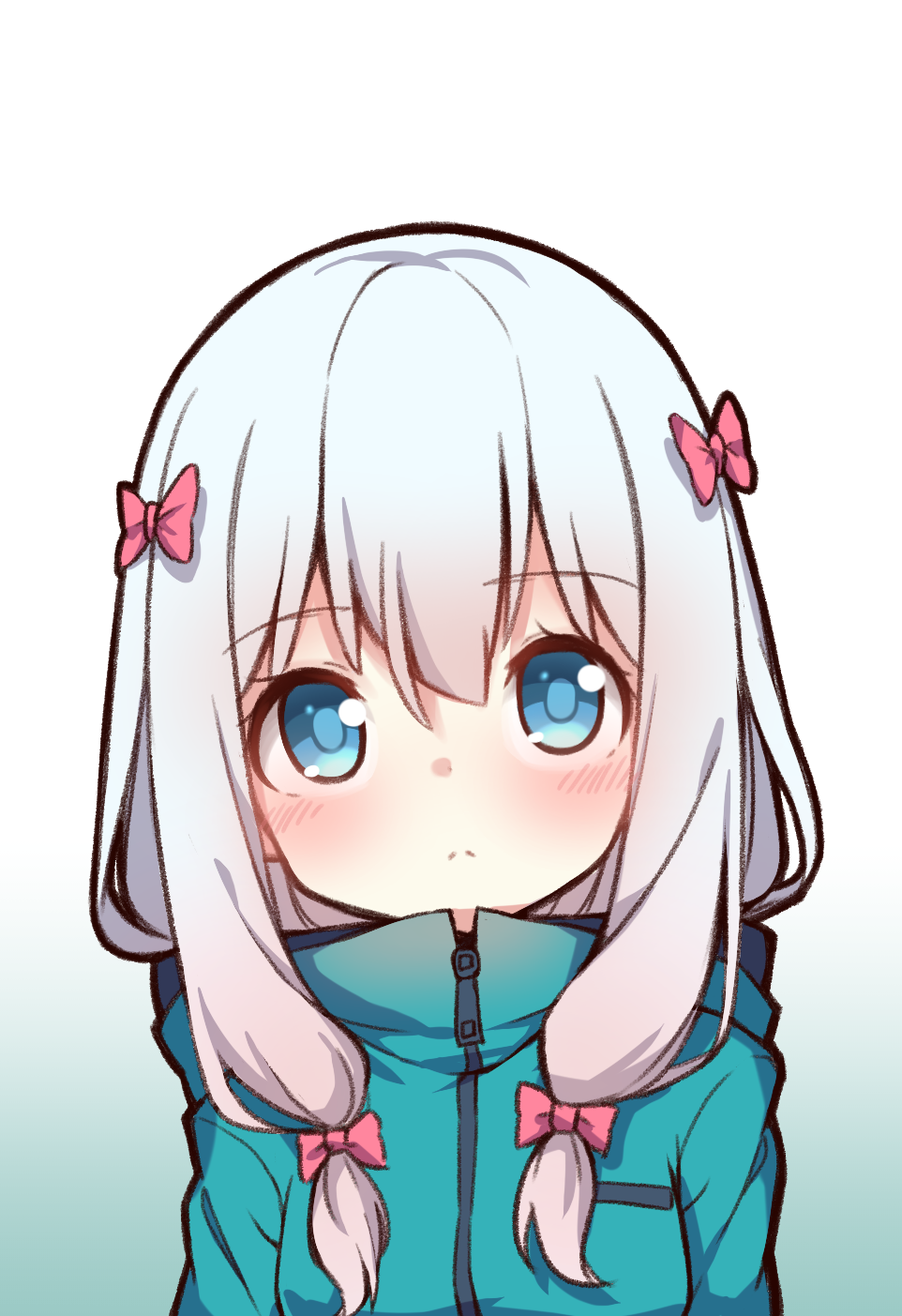 Anime art by Sagiri Izumi from Eromanga-Sensei. - Eromanga-Sensei, Izumi sagiri, Nyasha, Anime, Anime art, Yukata, Illustrator, Longpost