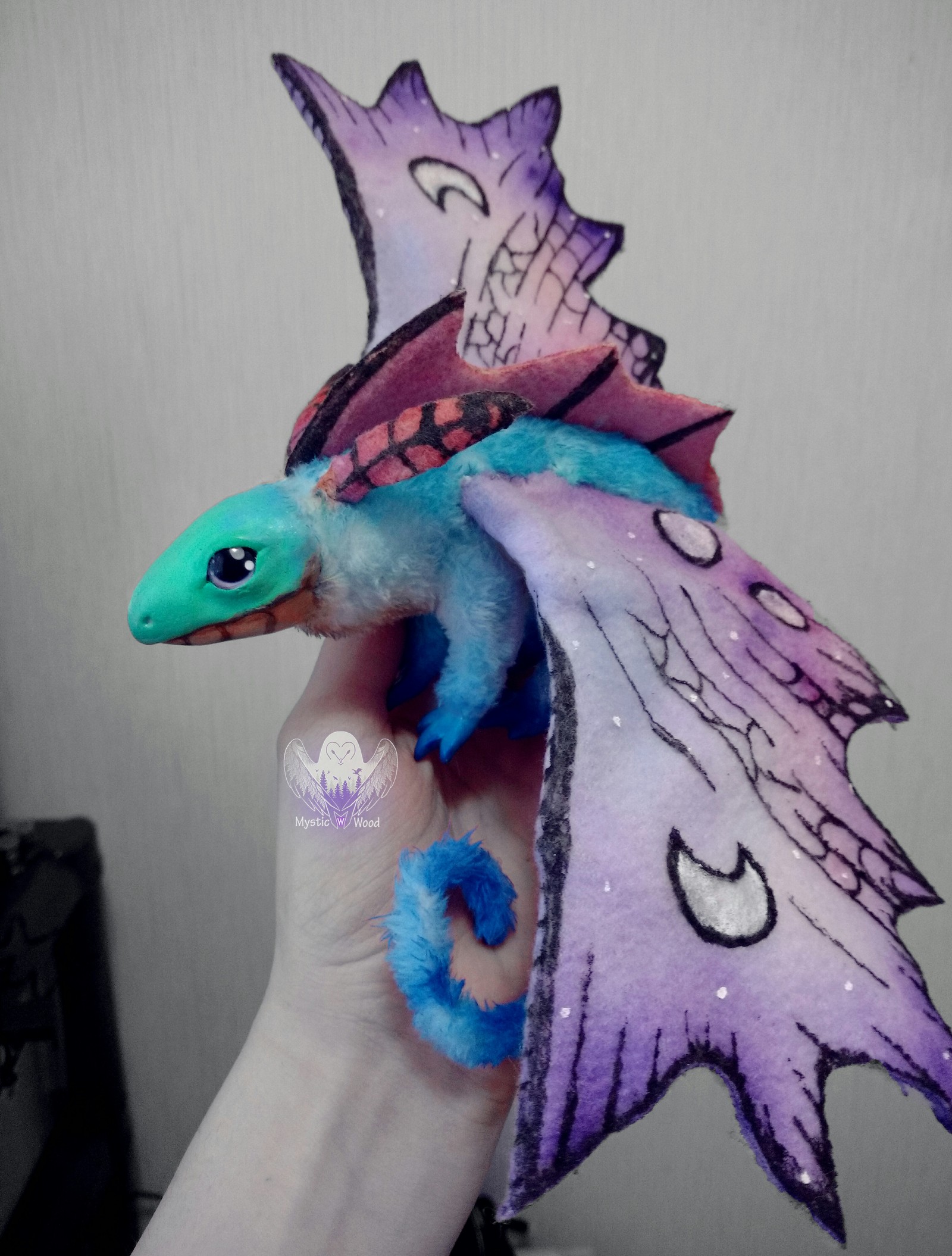 Miraculous dragon - My, World of warcraft, The Dragon, Handmade, Needlework without process, Polymer clay, Longpost