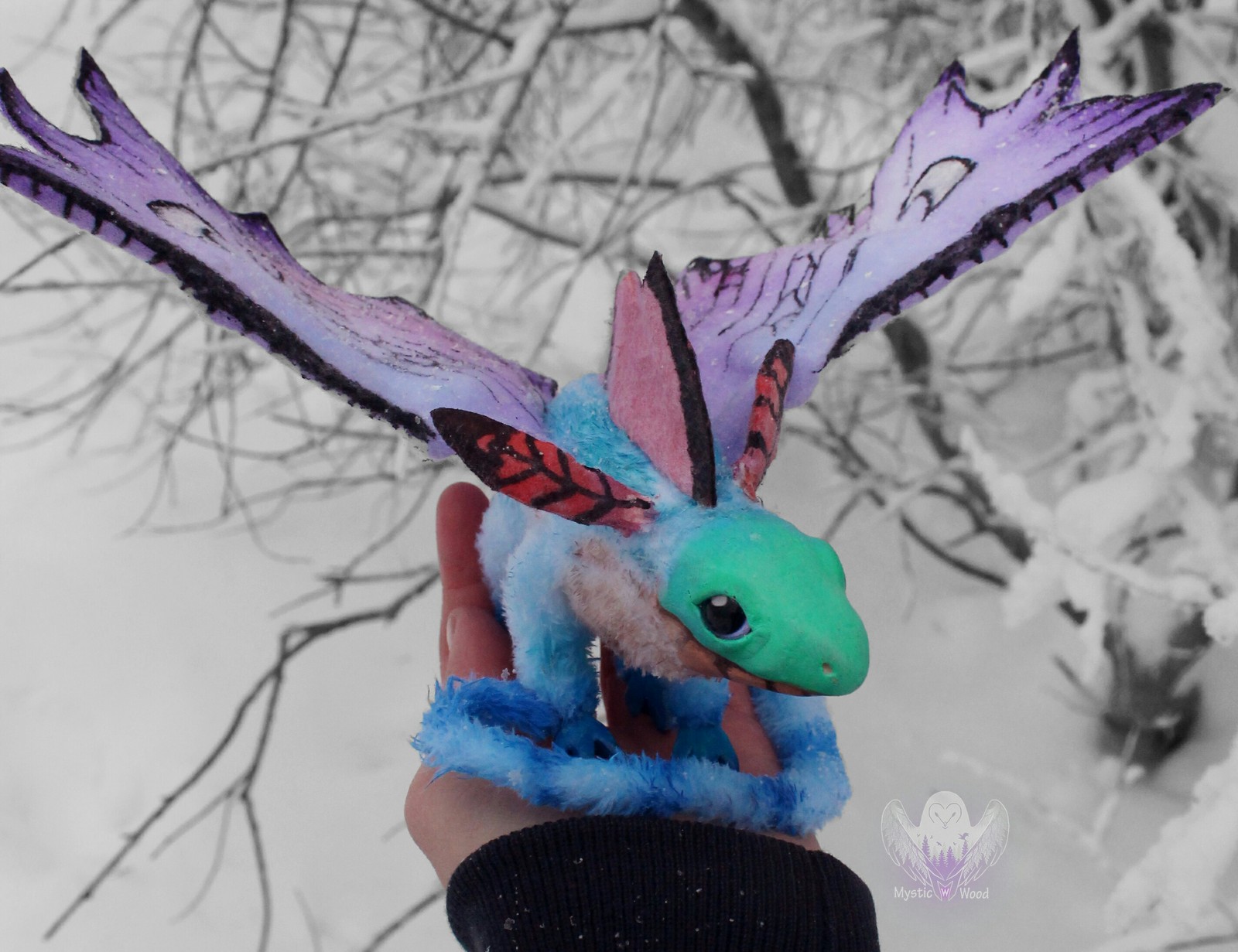 Miraculous dragon - My, World of warcraft, The Dragon, Handmade, Needlework without process, Polymer clay, Longpost