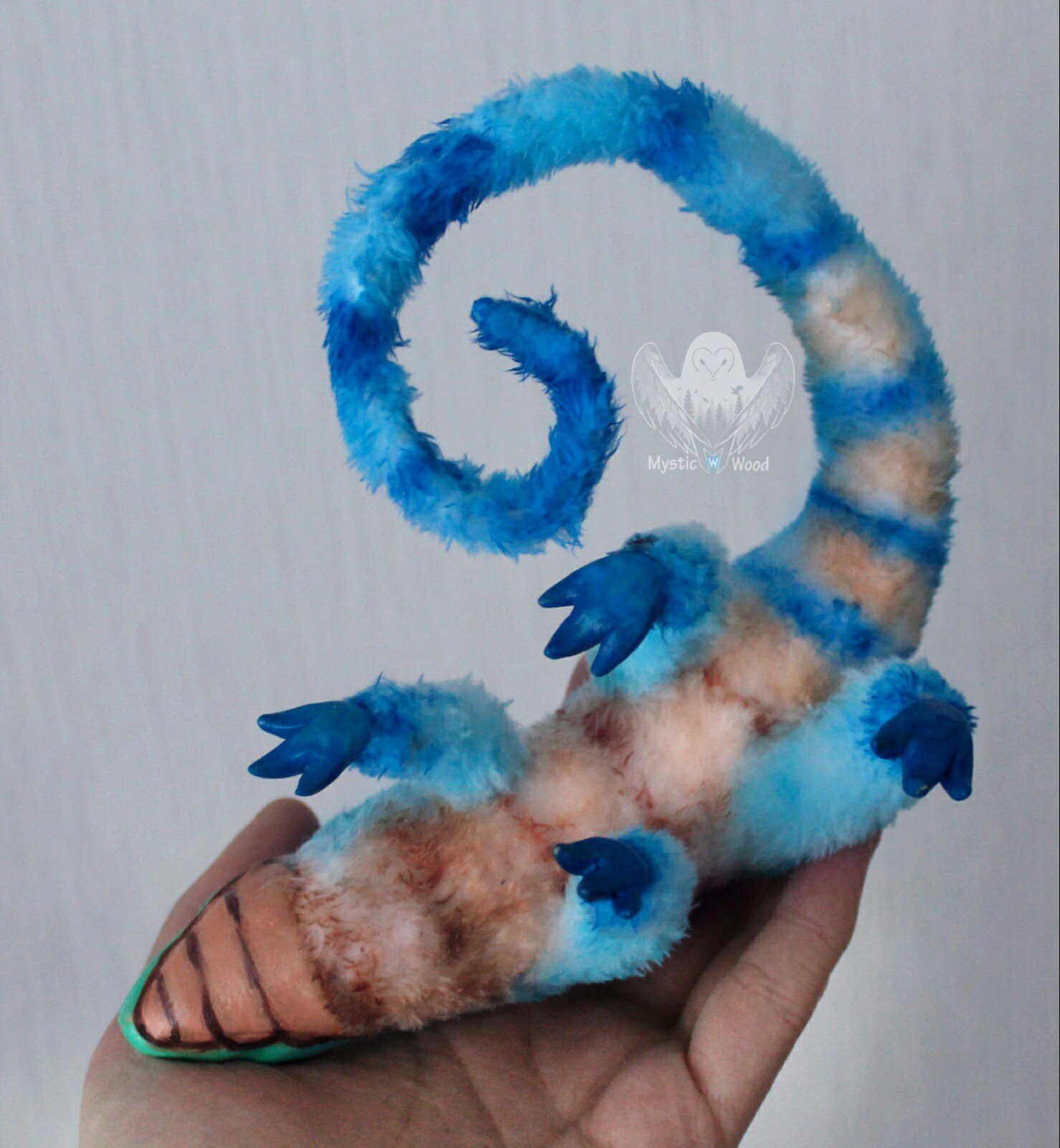 Miraculous dragon - My, World of warcraft, The Dragon, Handmade, Needlework without process, Polymer clay, Longpost