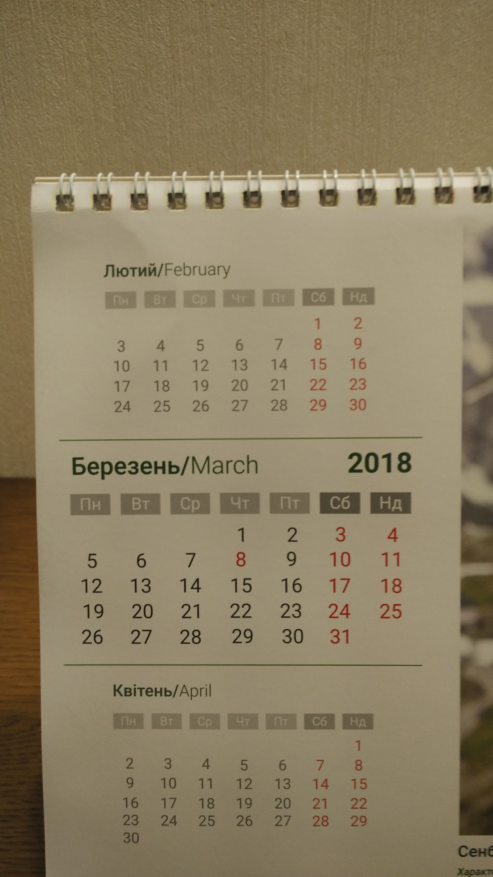 When you're not sure about February - My, The calendar, Rukozhop, February, Longpost