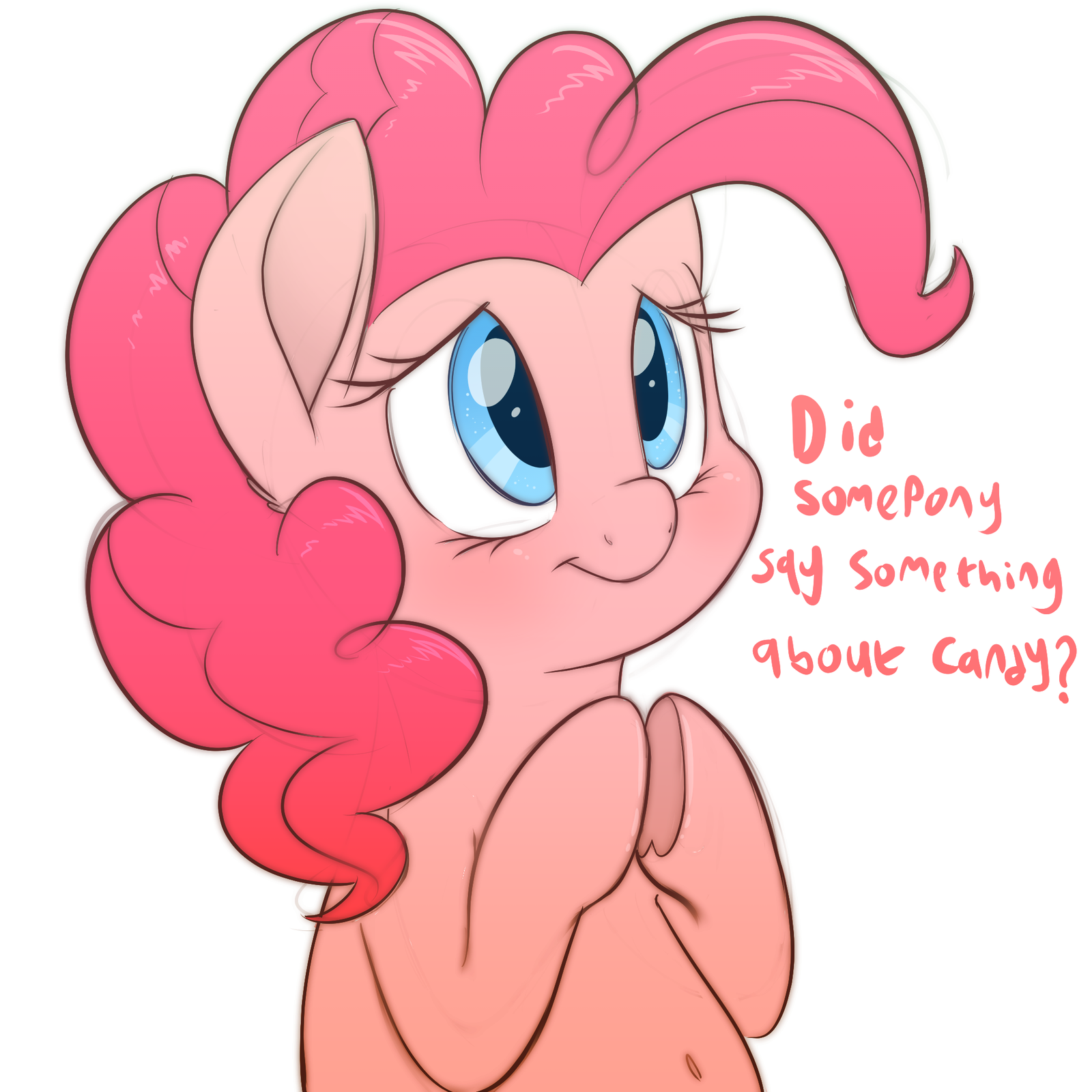 Candy Pls - My little pony, PonyArt, Pinkie pie, Fluffyxai