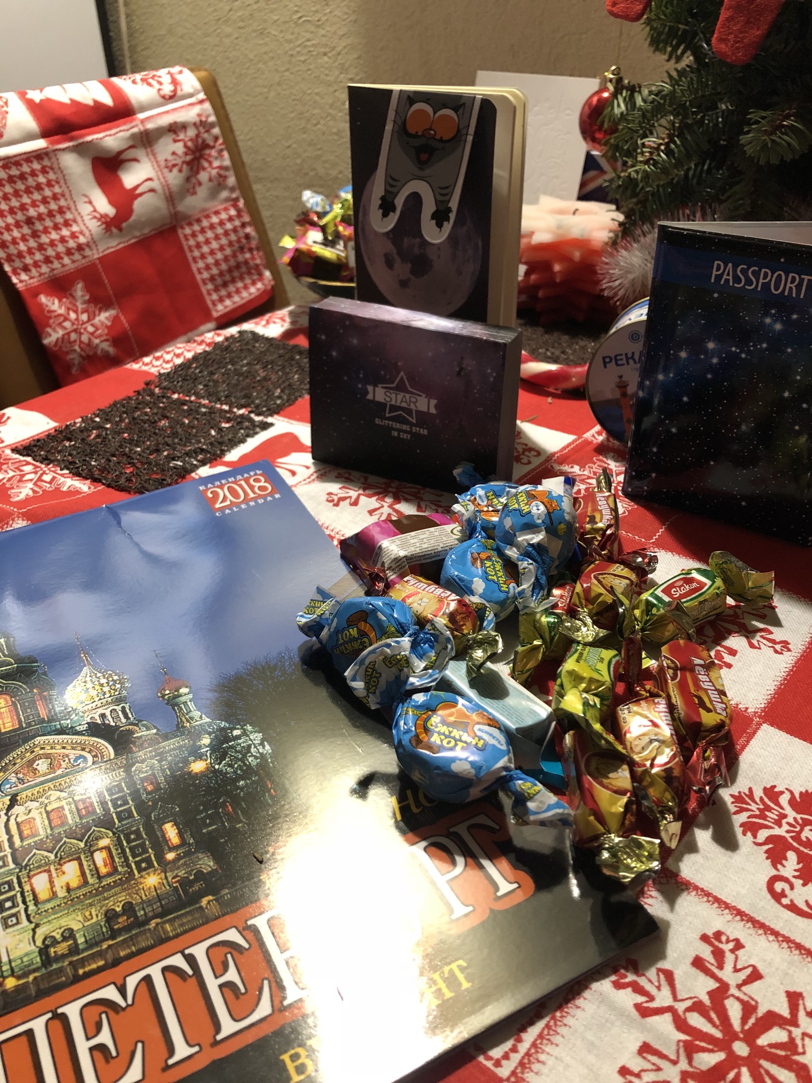 Saint-Petersburg --> Kyiv, gifts have arrived :) from the Snow Maiden !!! - My, Secret Santa, Gift exchange, New Year's Eve 2018 Secret Santa, Kiev, Saint Petersburg, Joy, Longpost