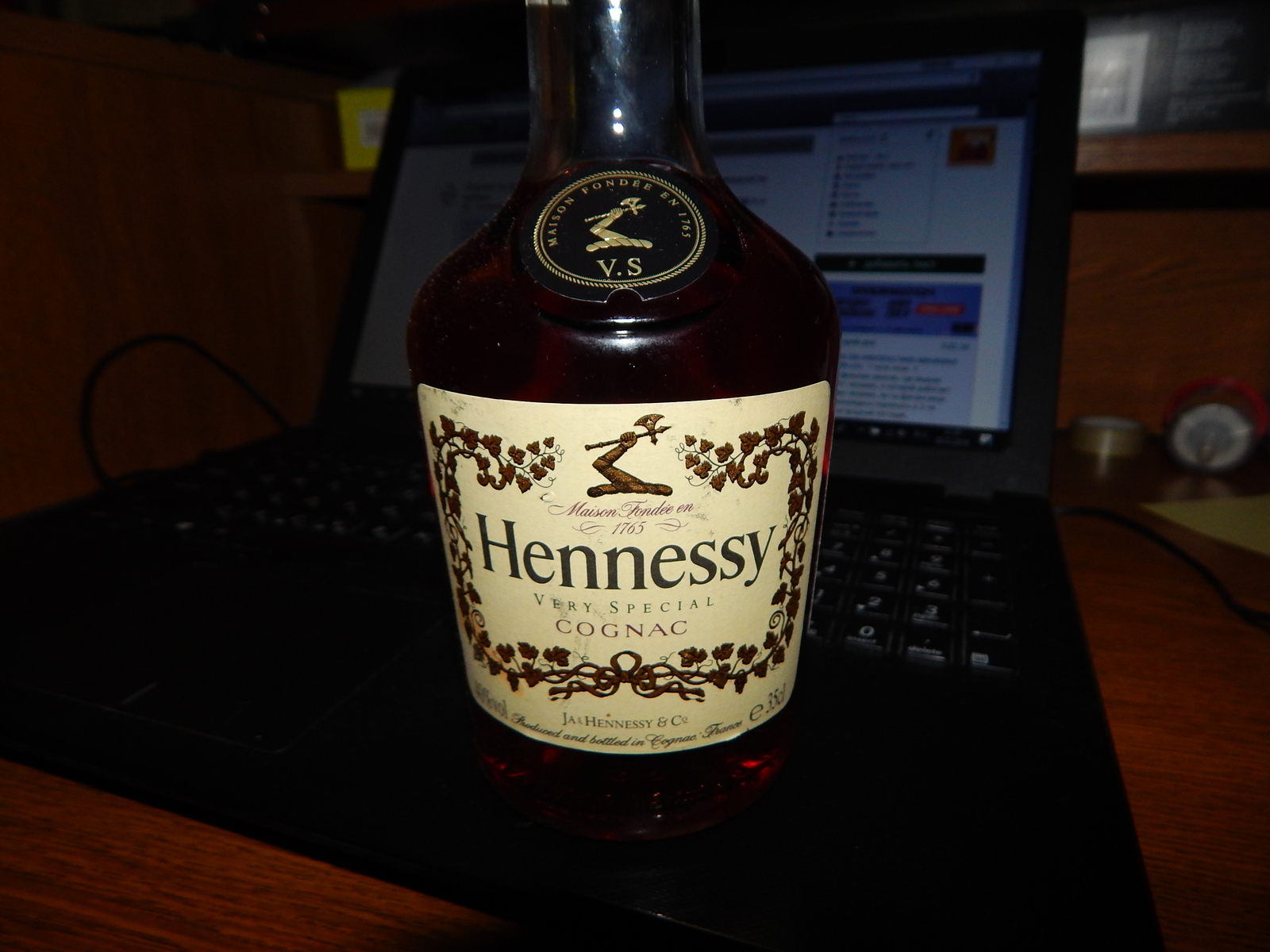 On the wave of stories with found bottles.... - My, Find, Cognac, Hennessy, Comet, Longpost