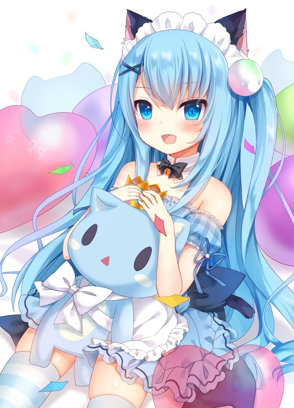 Несколько аниме неко артов - Неко, Anime Art, Аниме, Loli, Nekopara, Длиннопост