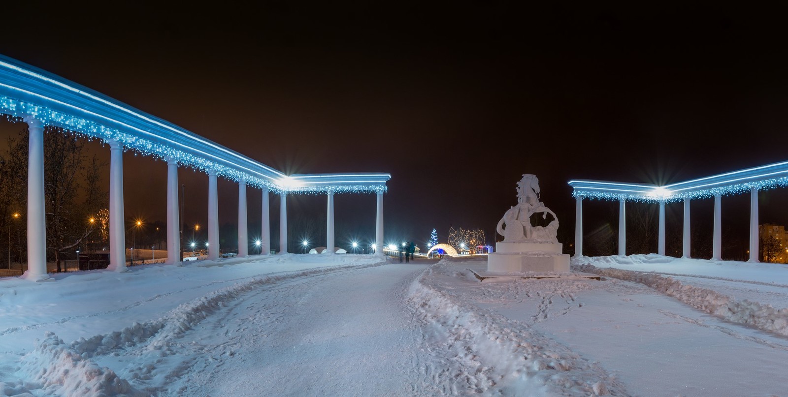 New Year's Cheboksary - My, Cheboksary, Chuvashia, New Year, new year 2018, Longpost