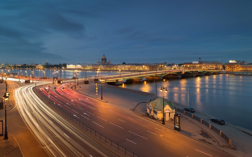 Благовещенский мост - Благовещенский мост, Санкт-Петербург