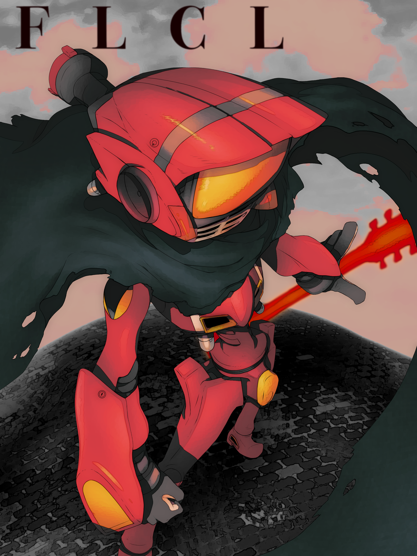 Canti - Anime art, Anime, Flcl, Canti, 