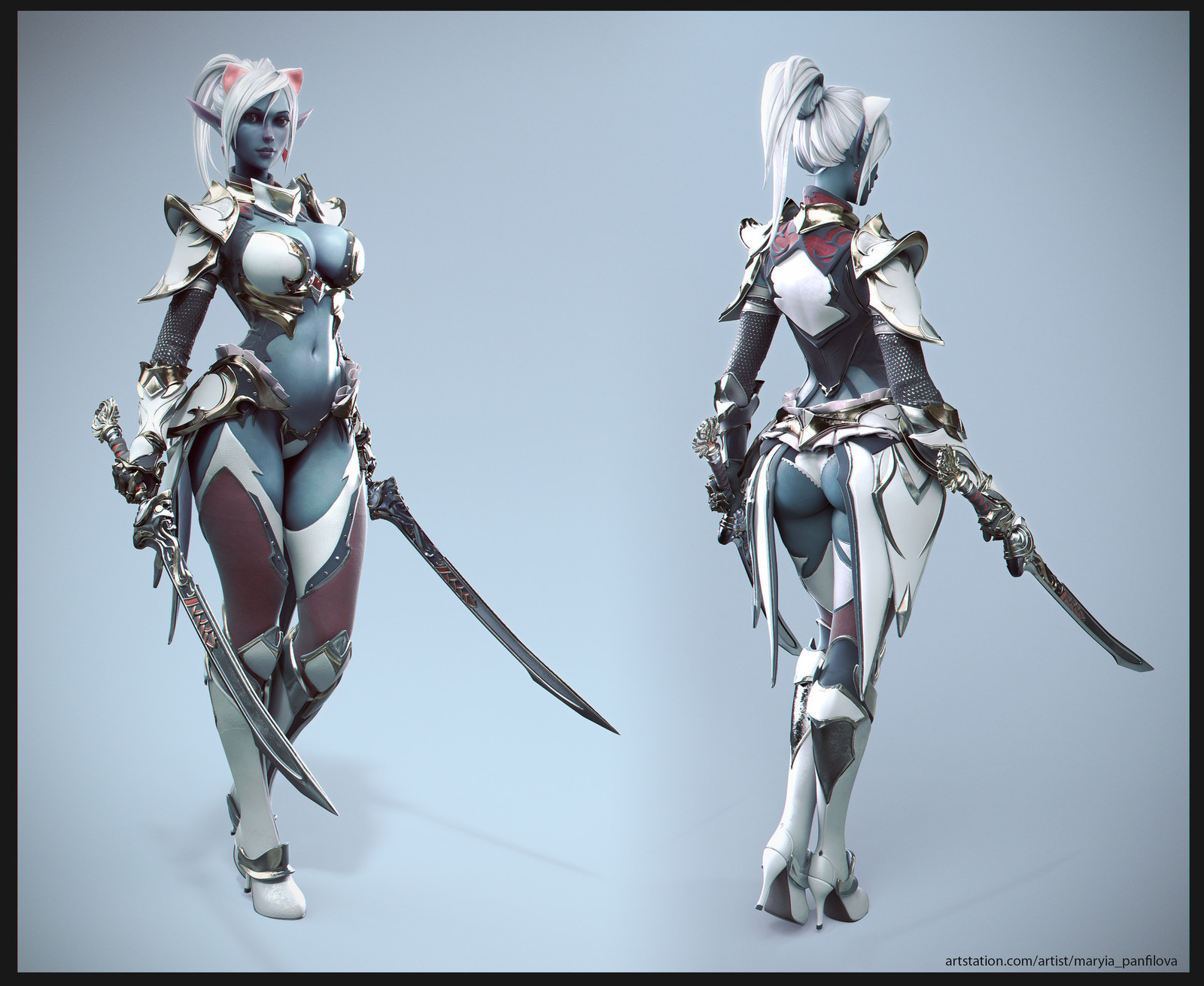 blade dancer - , Lineage 2, , 3D, Video game, MMORPG, Dark Elf, dark elf