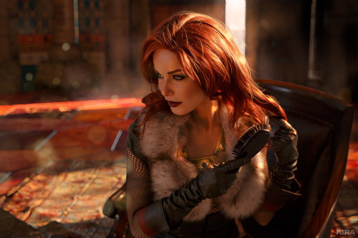 Triss - by - Maria Hanna - Косплей, Игры, Ведьмак, Трисс Меригольд, Девушки, Maria Hanna, Длиннопост