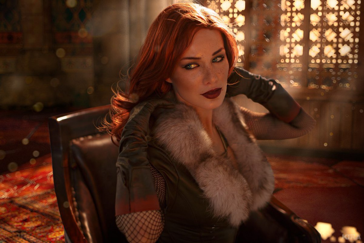 Triss - by - Maria Hanna - Косплей, Игры, Ведьмак, Трисс Меригольд, Девушки, Maria Hanna, Длиннопост