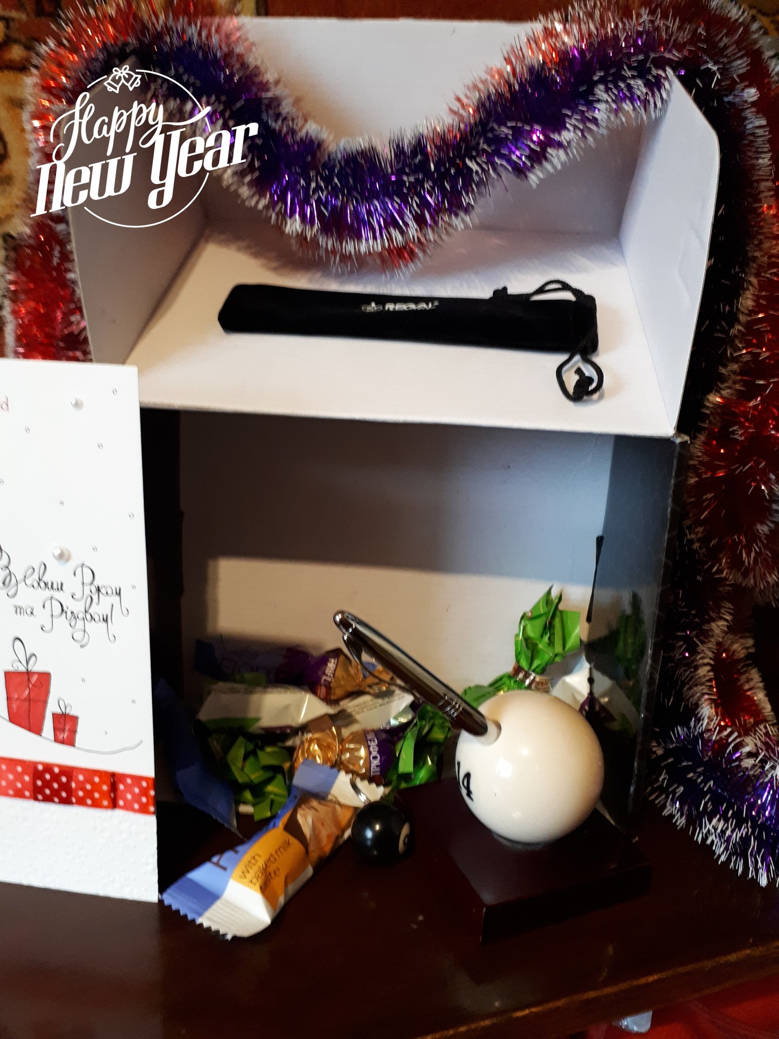 Secret Santa received in Kyiv. Thanks - My, Secret Santa, Gift exchange, New Year's Eve 2018 Secret Santa