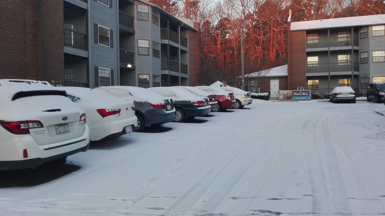 Apocalypse in a separate city - My, USA, Living abroad, Snow, Snowfall