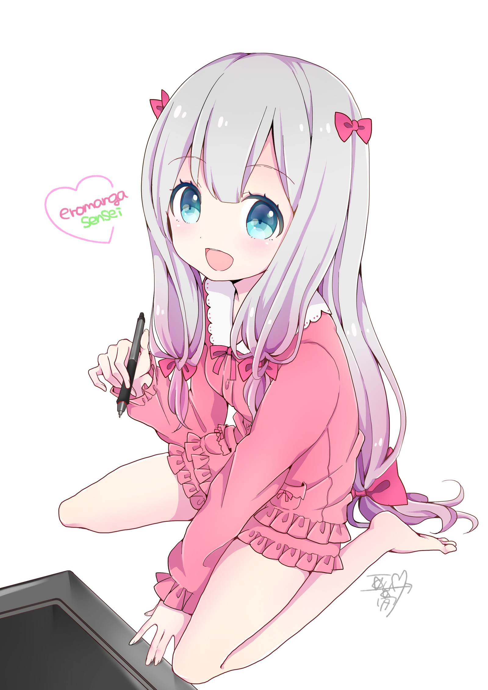 Аниме арты Sagiri Izumi из Eromanga-Sensei часть 2 | Пикабу