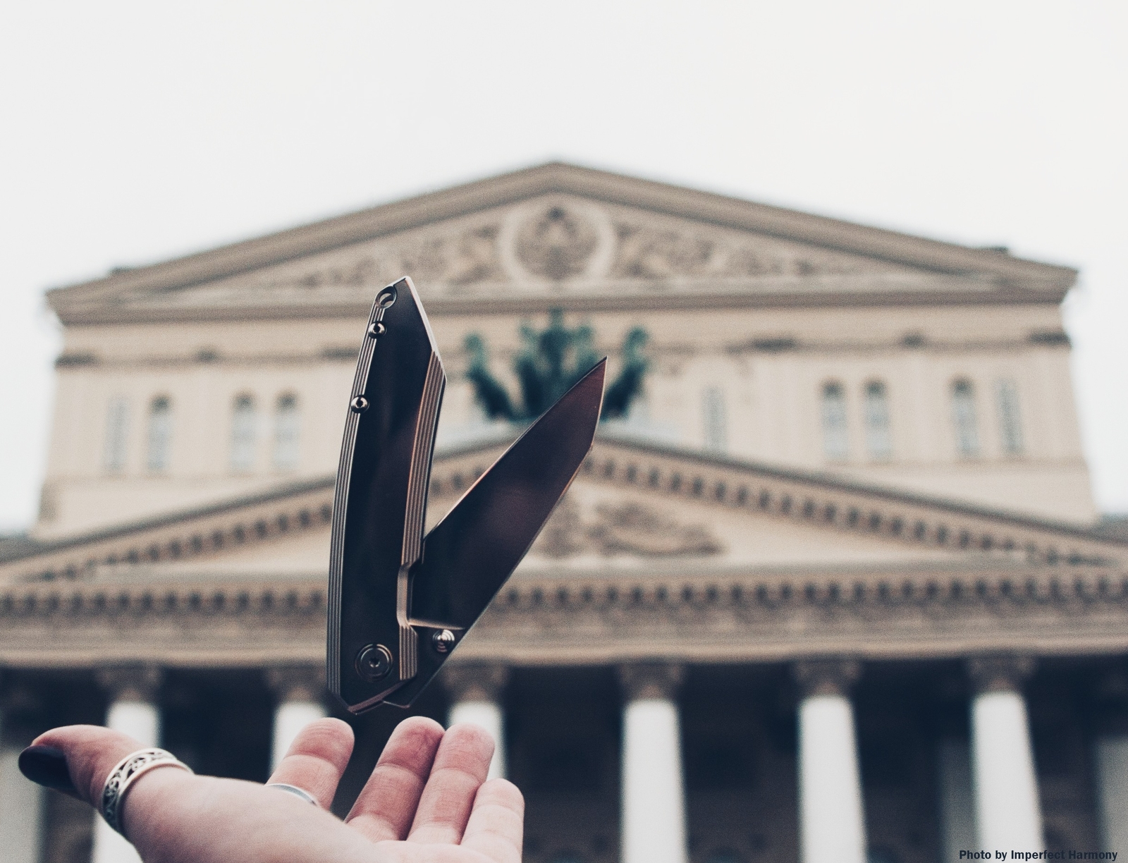 Knife as an art object - My, Knife, Knives, , Moscow, My, The Bolshoi Theatre, The photo, Photographer, Longpost