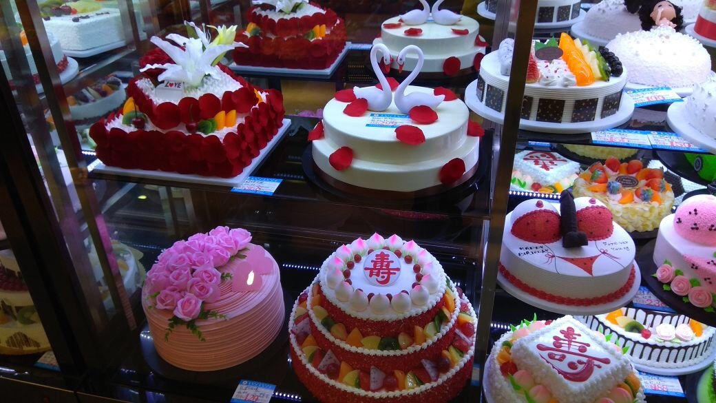 Cakes - My, Cake, beauty, China, Bakery products, Longpost