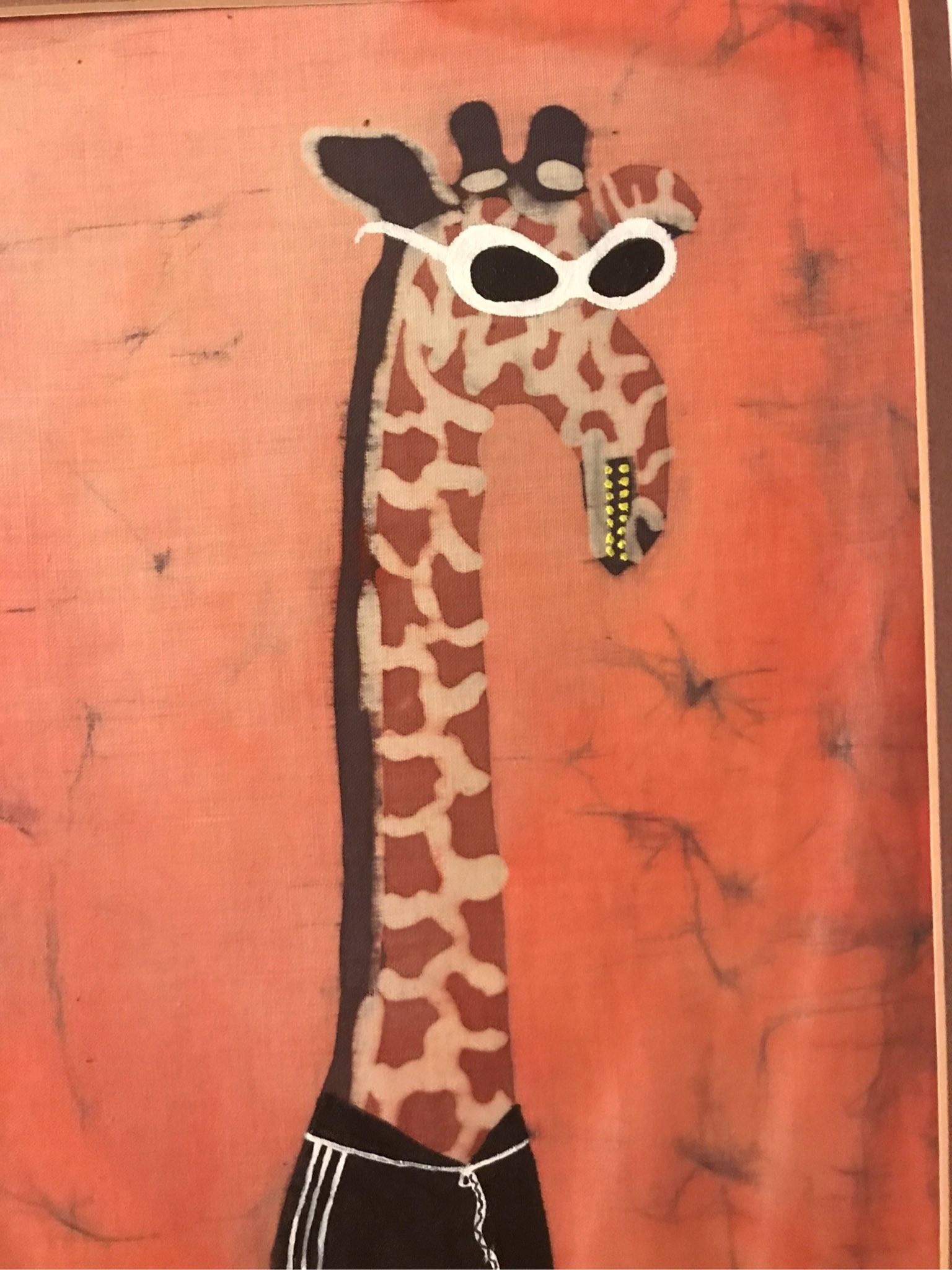 Giraffe - Giraffe, Painting, Longpost