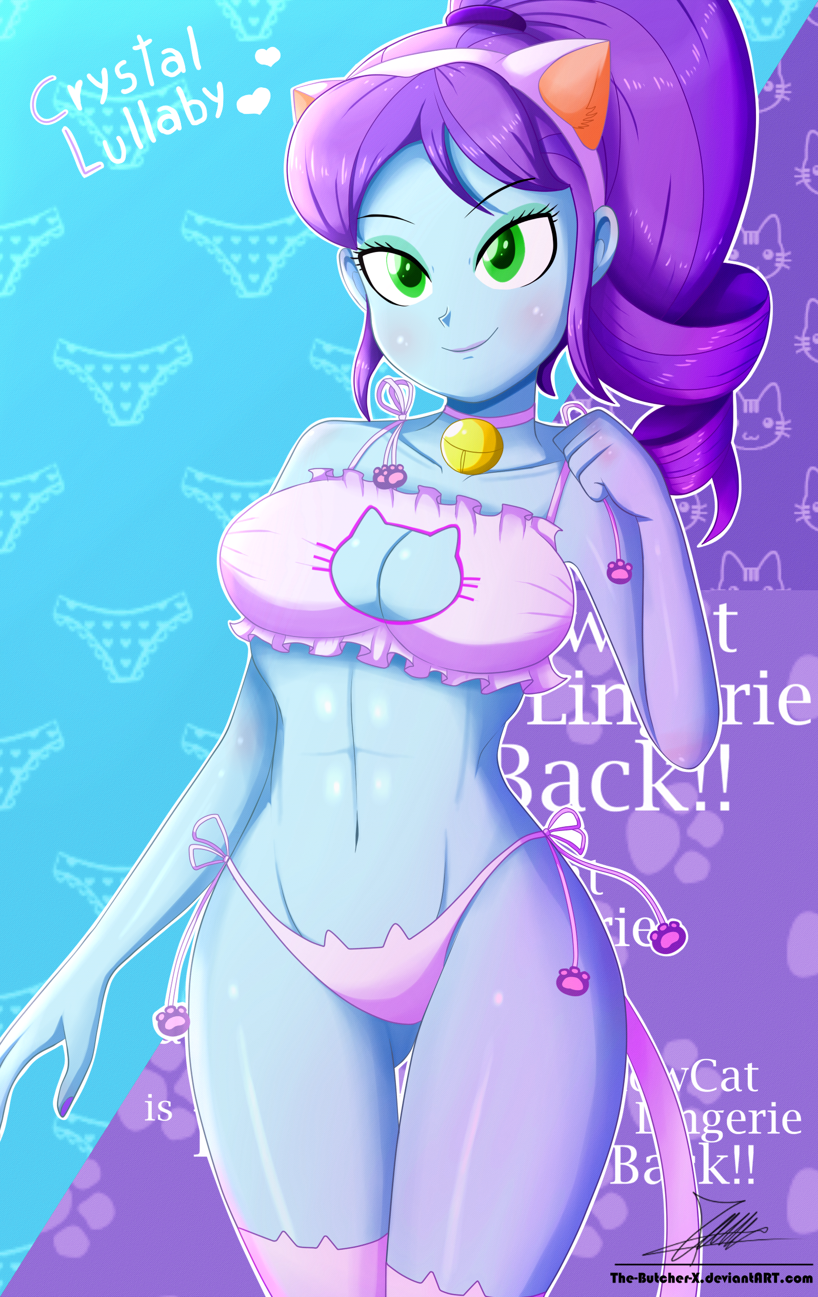 .:ShadowCat Lingerie:. - My little pony, Equestria girls, Fleur Dis Lee, , , MLP Edge, Longpost, Thebutcherx