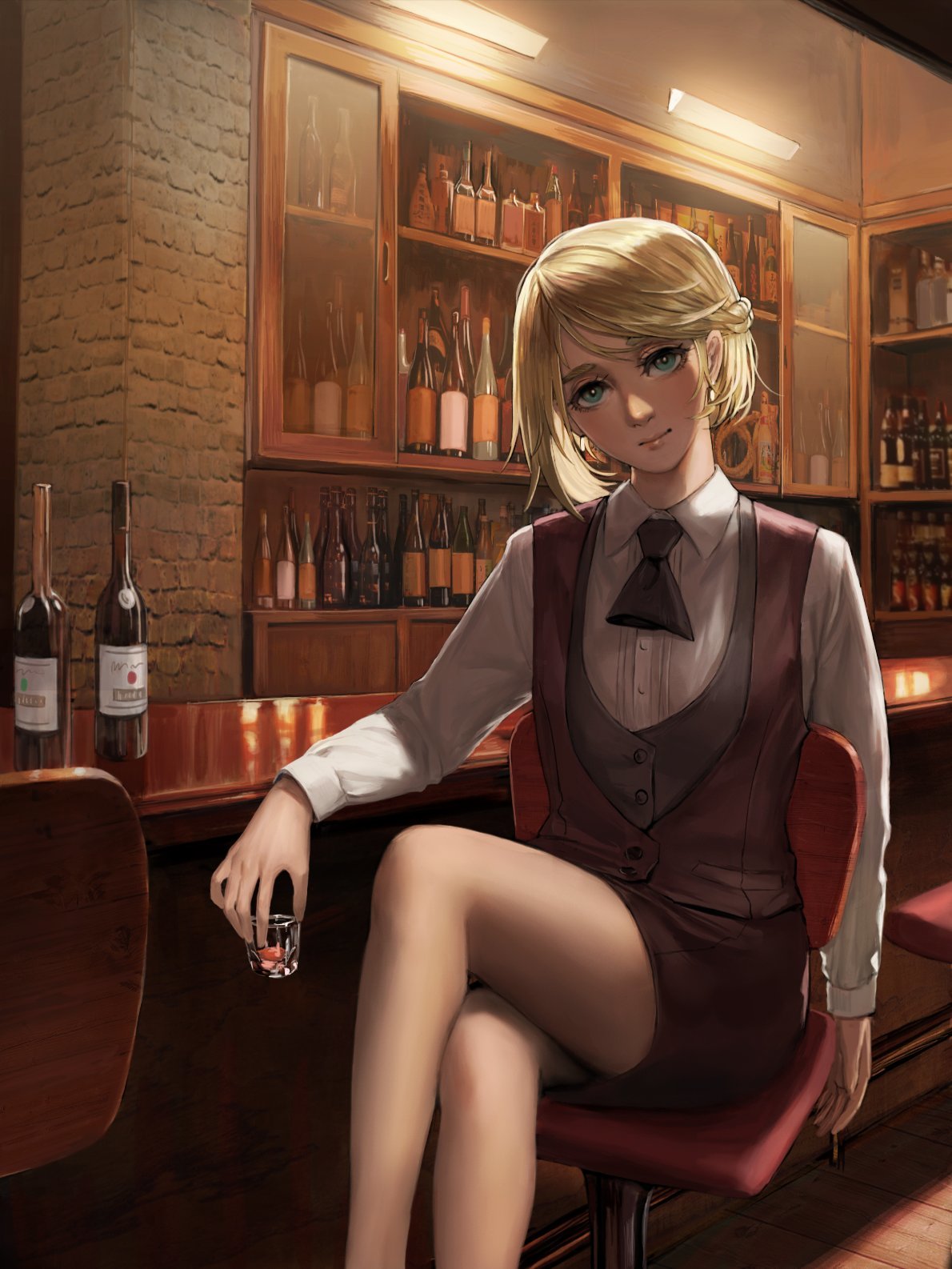 Bartender - Anime, Anime art, Anime original, 