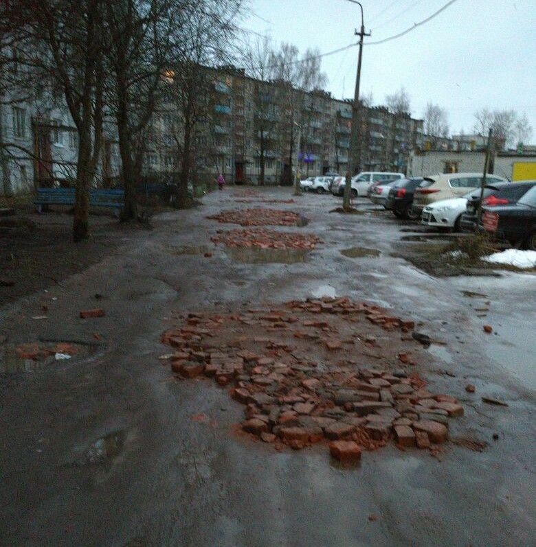 The latest road repair technologies are sweeping the country - My, Russian roads, Fools and roads, Longpost