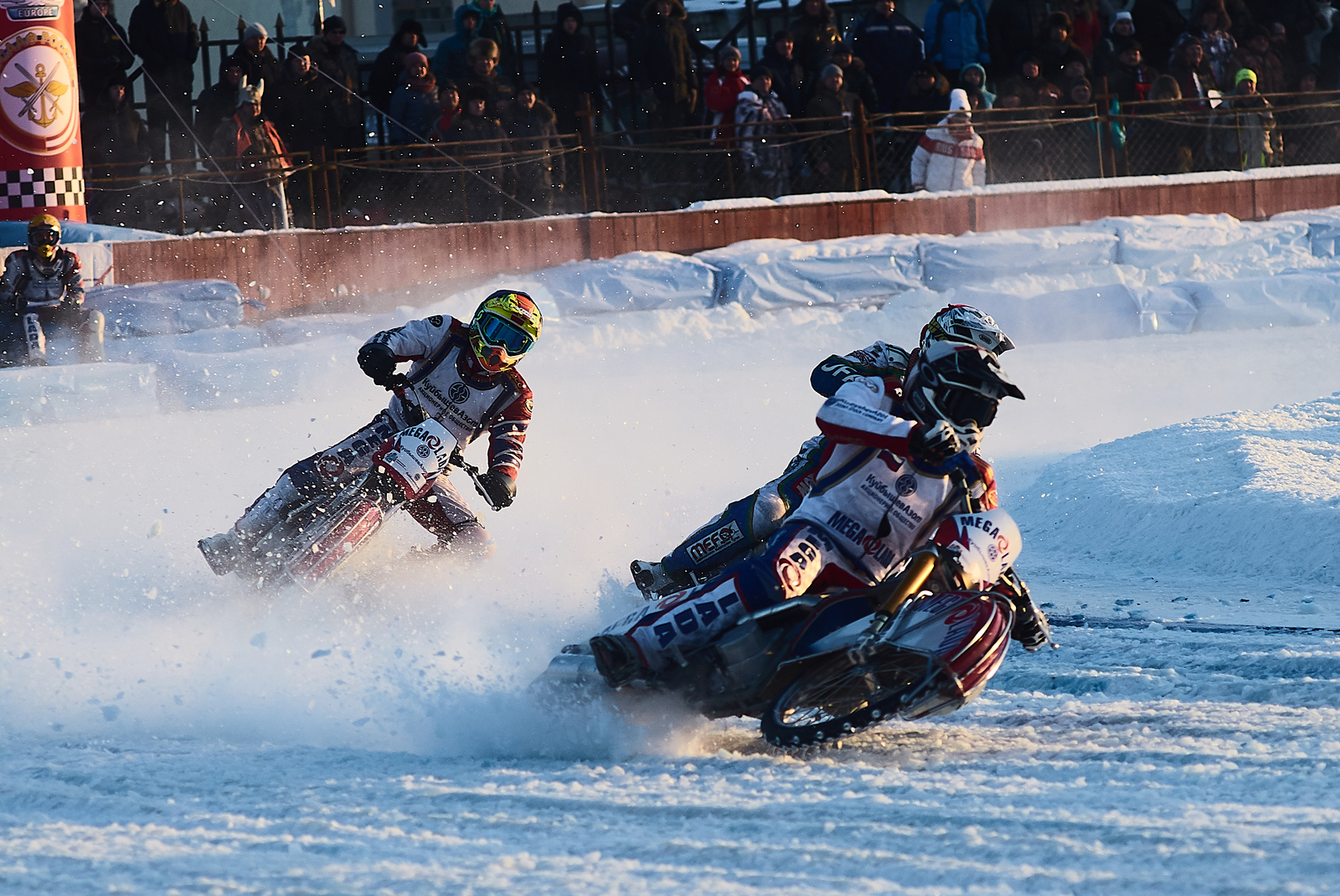 Today ended the personal championship of Russia in motorcycle racing on ice. - My, The photo, Speedway, Motorcycle racing, Kamensk-Uralsky, Longpost, Speedway