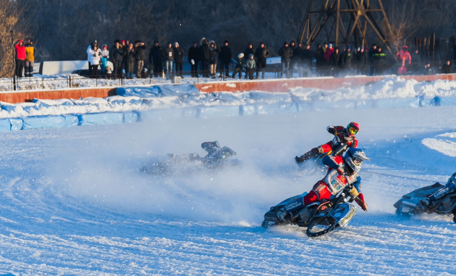 Today ended the personal championship of Russia in motorcycle racing on ice. - My, The photo, Speedway, Motorcycle racing, Kamensk-Uralsky, Longpost, Speedway