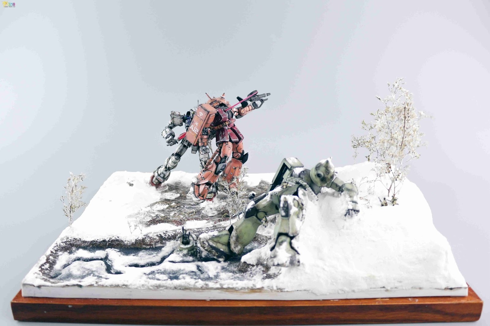 GUNDAM ROBOT BUILD MODELS. PART 5 DIORAMA 2 - My, Gundam, Anime, Interesting, Longpost