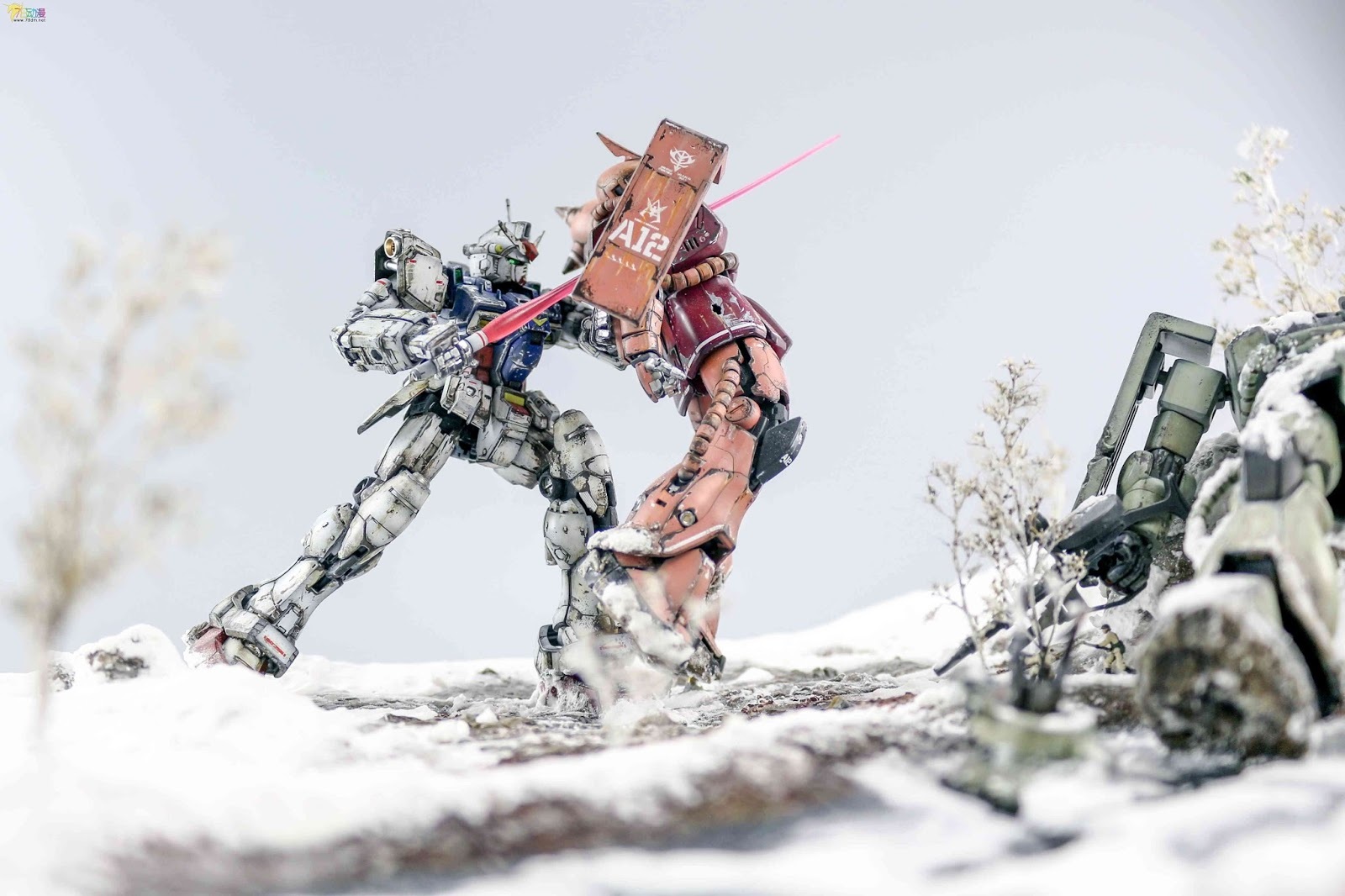 СБОРНЫЕ МОДЕЛИ РОБОТОВ GUNDAM .ЧАСТЬ 5 DIORAMA 2 - Моё, Gundam, Аниме, Интересное, Длиннопост