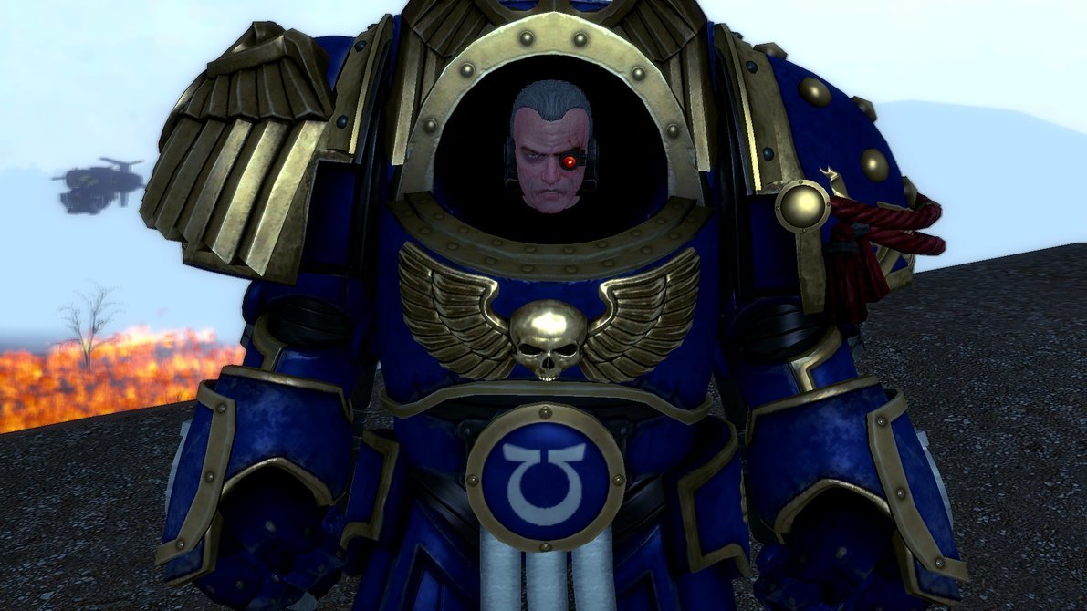 Marneus Calgar and Kato Sicarius - Warhammer 40k, Imperium, Adeptus Astartes, Space Marine, Ultramarines, Marneus Calgar, , Wh Art