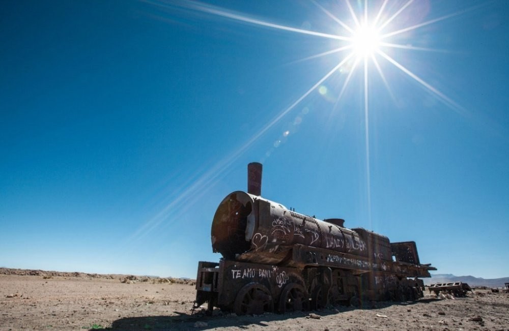 Cemetery of steam locomotives in Bolivia, why were they not allowed to use metal? - Locomotive, Cemetery, Abandoned, Longpost