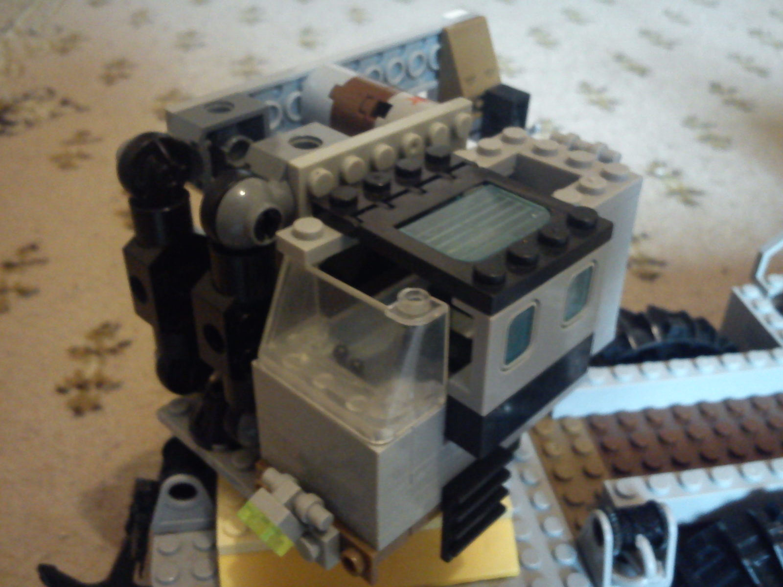 lego crawler - My, Lego, , Post apocalypse, Longpost, Homemade