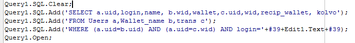 Wise sql queries - My, SQL, Delphi, Longpost