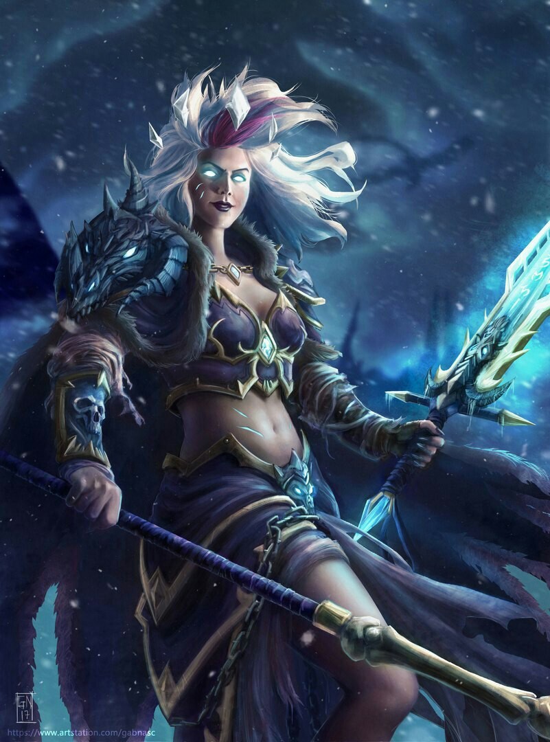 Jaina Proudmoore - World of warcraft, Hearthstone, Fan art, Jaina Proudmoore, 