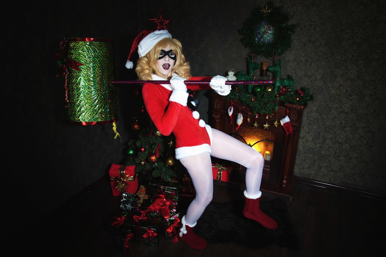 New Year Harley. - Harley quinn, , New Year, Costume, Cosplay, Longpost