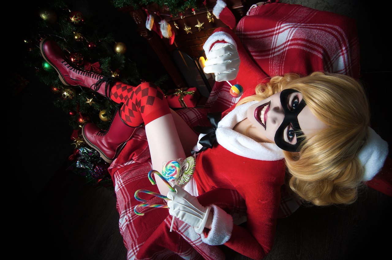 New Year Harley. - Harley quinn, , New Year, Costume, Cosplay, Longpost