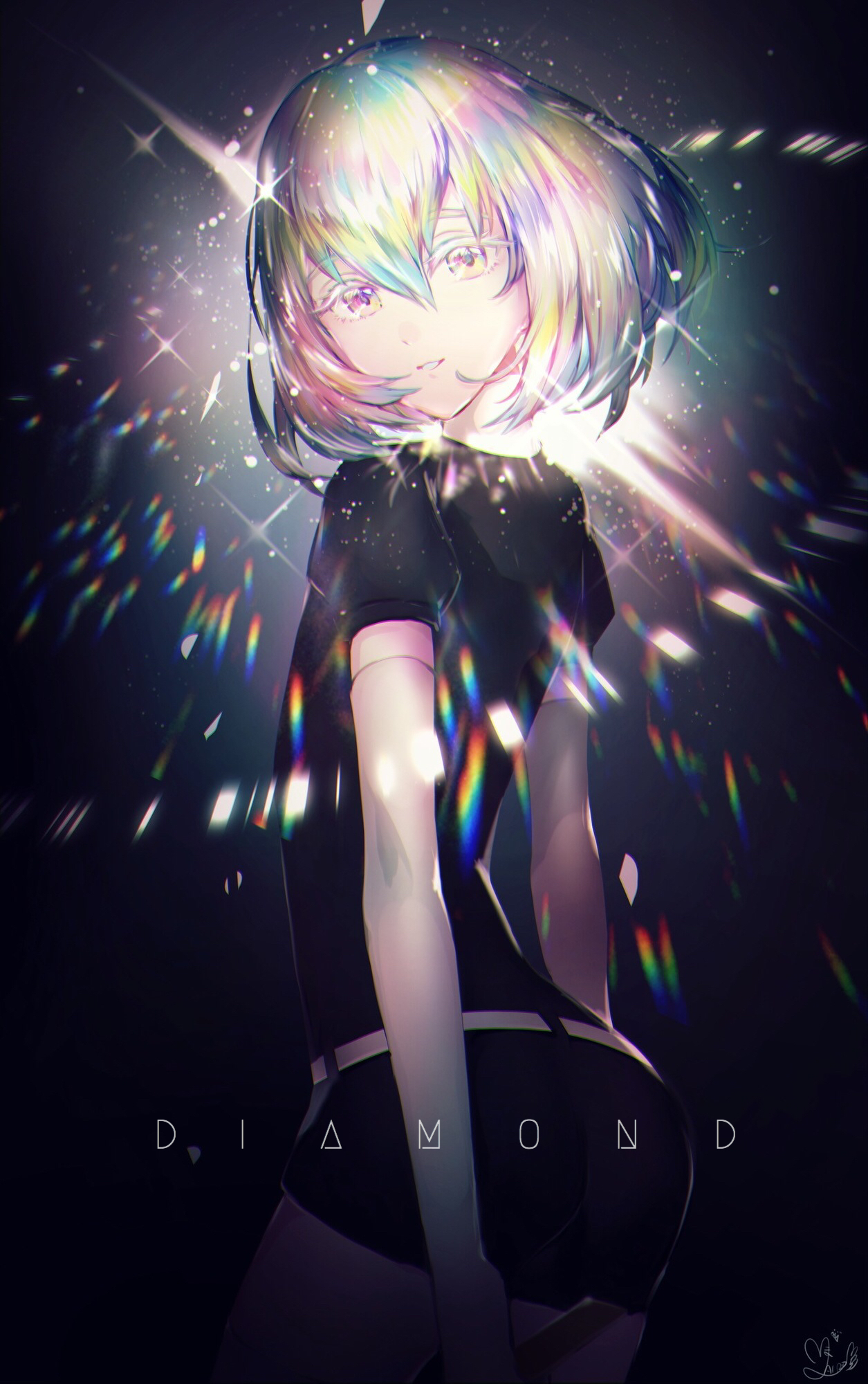 Подборка Алмаз [2] - Houseki No Kuni, Diamond, Anime Art, Аниме, Длиннопост