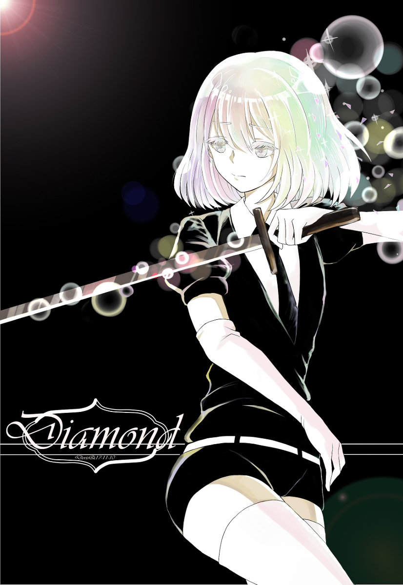 Compilation Diamond [5] - Anime, Anime art, Houseki no kuni, Diamond, Longpost