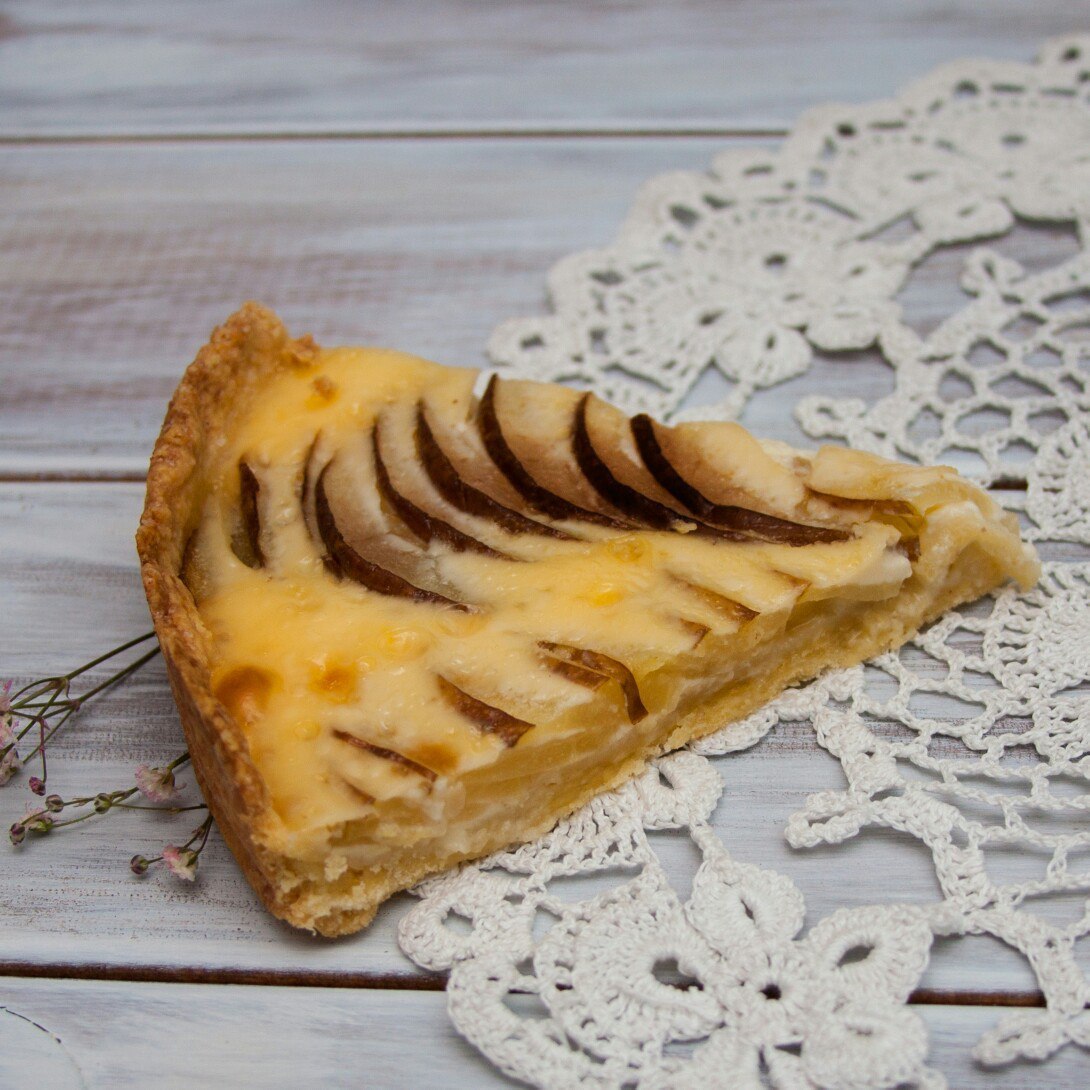 Видеорецепт: песочный пирог с грушей и творожным сыром — taimyr-expo.ru