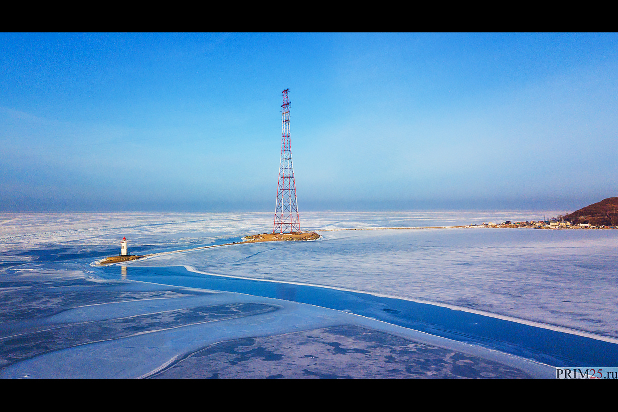 Christmas dawn at Tokarevsky lighthouse - My, Vladivostok, Tokarevsky Lighthouse, Longpost