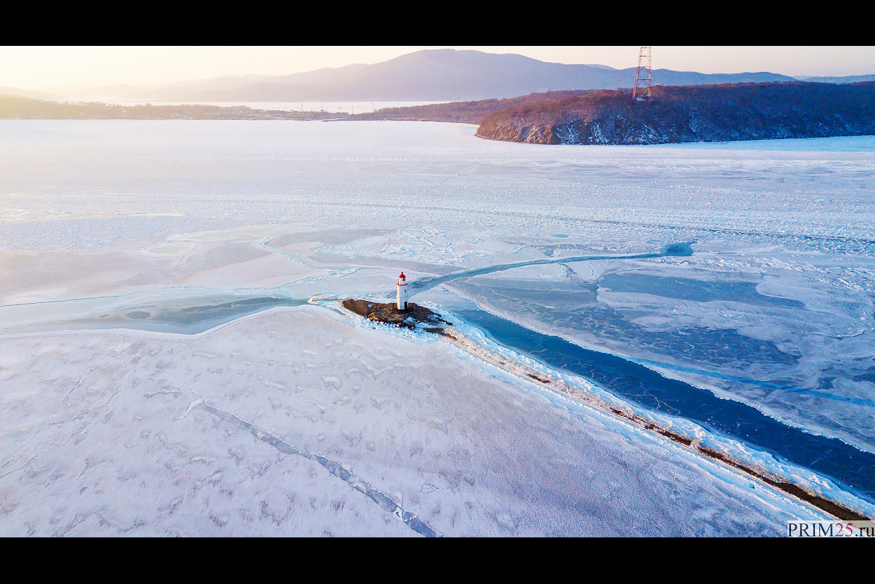 Christmas dawn at Tokarevsky lighthouse - My, Vladivostok, Tokarevsky Lighthouse, Longpost