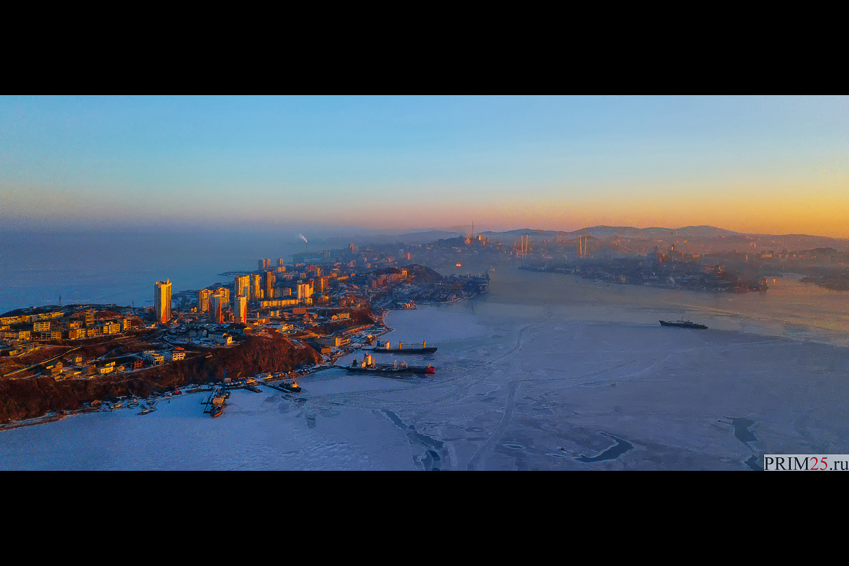 Christmas dawn at Tokarevsky lighthouse - My, Vladivostok, Tokarevsky Lighthouse, Longpost