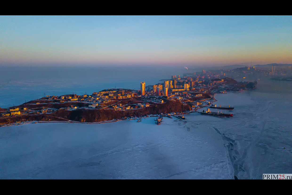 Christmas dawn at Tokarevsky lighthouse - My, Vladivostok, Tokarevsky Lighthouse, Longpost