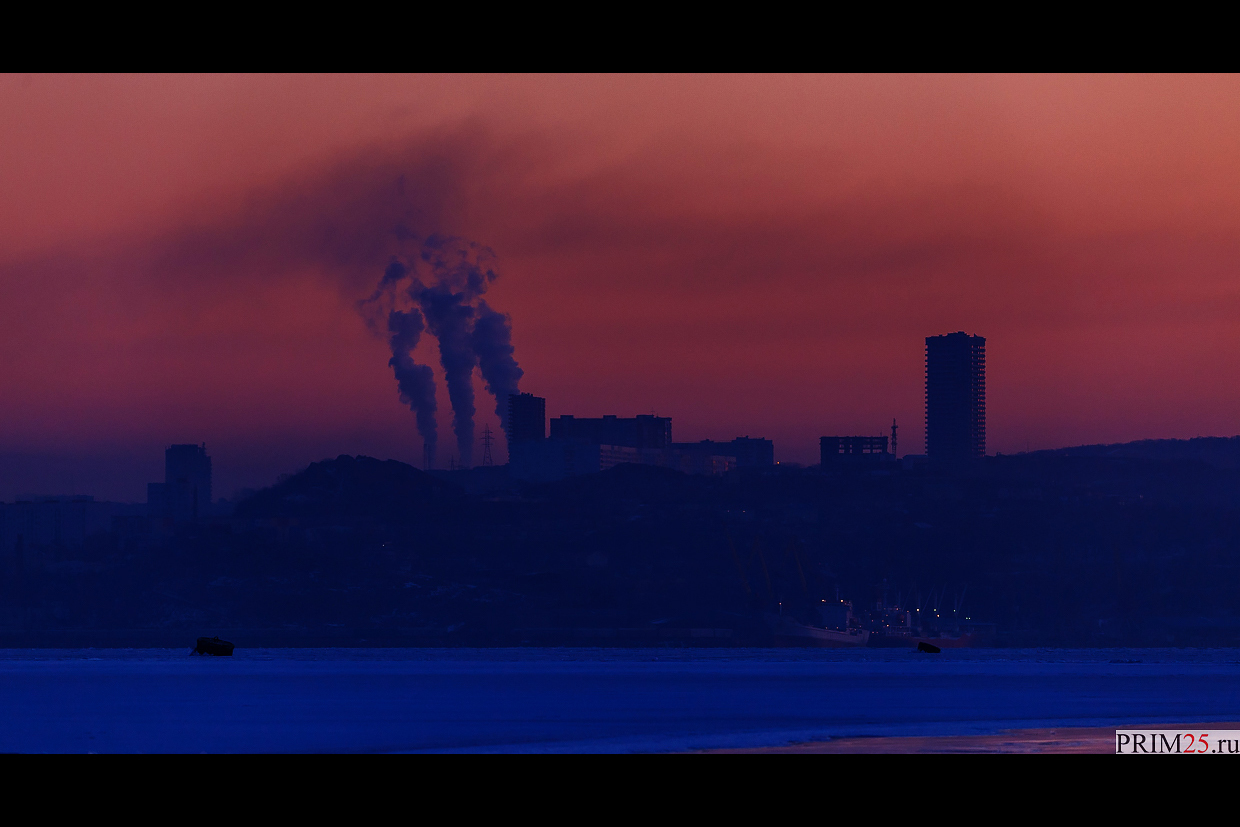 Christmas dawn at Tokarevsky lighthouse - My, Vladivostok, Tokarevsky Lighthouse, Longpost